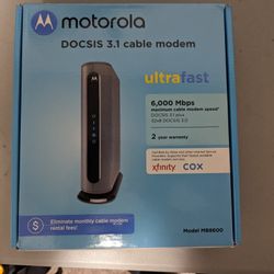 Motorola DOCSIS 3.1 Cable Modem 