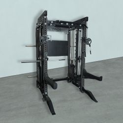 FULLY LOADED - FREE DELIVERY🟢All In One Home Gym🟢 Functional Trainer🟢Smith Machine🟢Squat Rack🟢Cable Machine