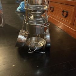 Toy, Stainless Steel Pots And Pans