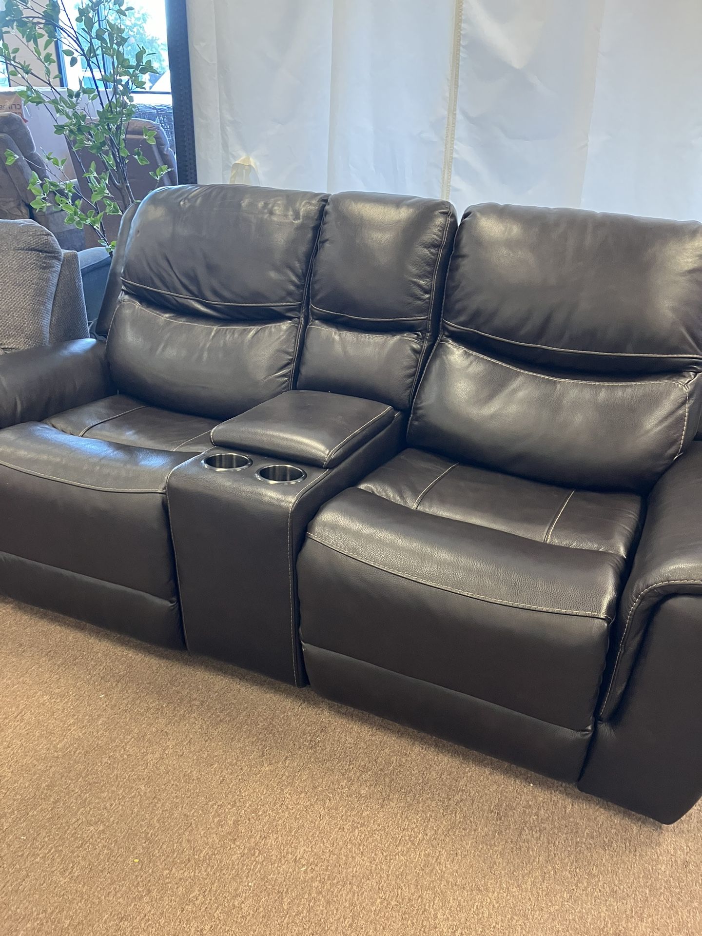 Thorton Leather Power Reclining Sofa