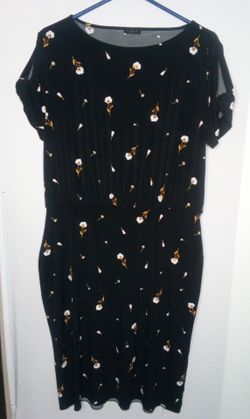 Black dress for women