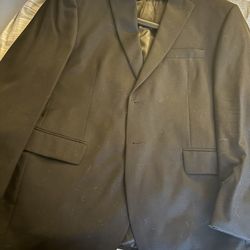 mens warehouse mens black suit jacket 44R