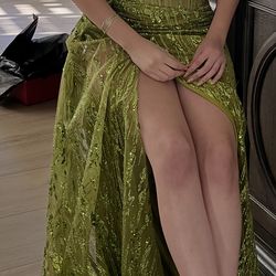 Prom dress green/ Formal