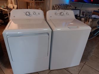 GE washer and dryer