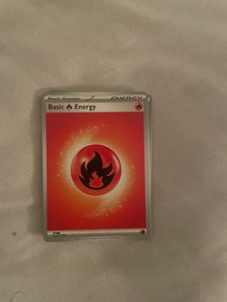 Mega Evolutions Basic Fire Energy Pokemon