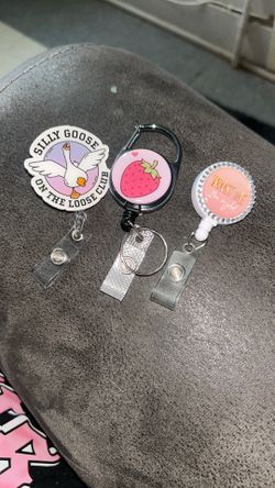 Badge Reels - Goose/ Strawberry/ Bling