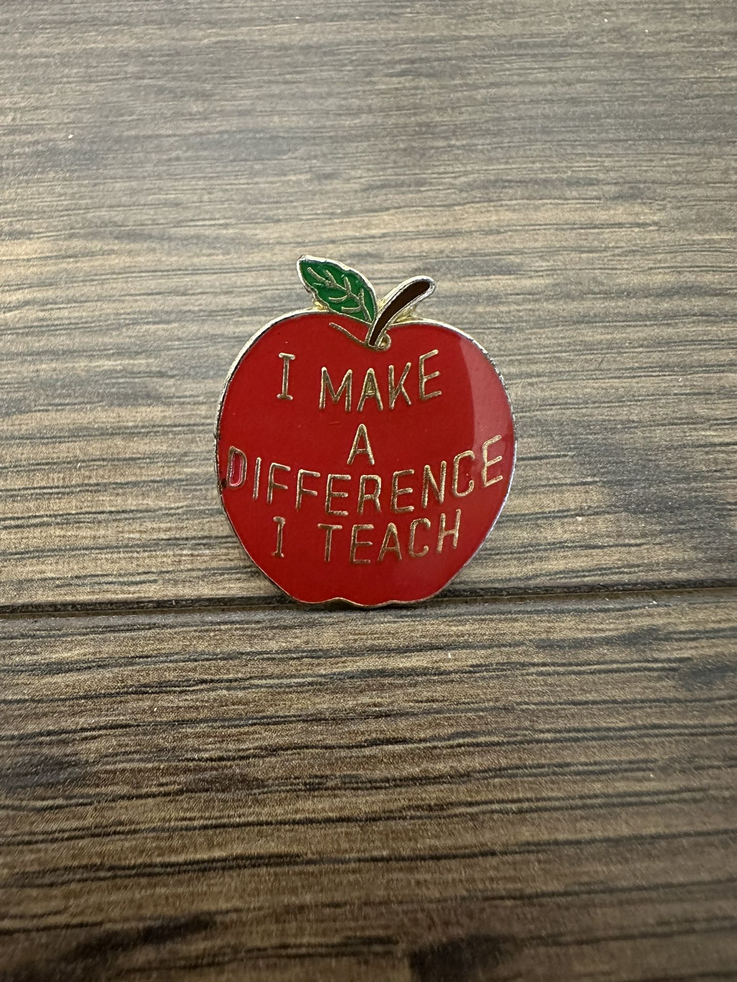 Teacher Appreciation Enamel Lapel Pin