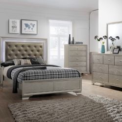 4 Pc Queen Bedroom Set