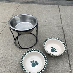 Large Pet Bowls 