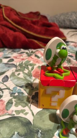 These are 2026 McDonald's Happy Meal toys themed around The Super Mario Galaxy Movie.