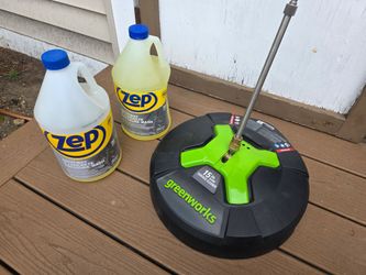 Greenworks - 15" Pressure Washer Surface Cleaner