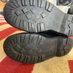 Doc Marten steel cap toe boots