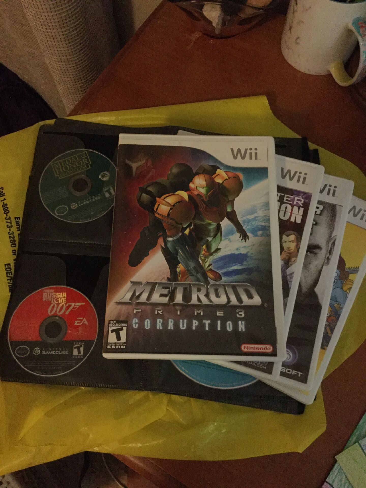 Teen/Mature Rated Wii and GameCube Games