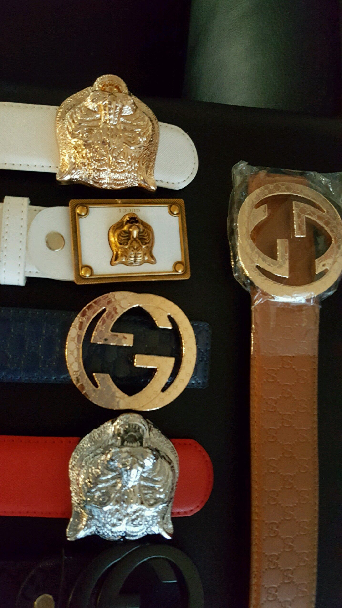 Gucci Louis Vuitton And More Designer Belts for Sale in Moorestown, NJ -  OfferUp