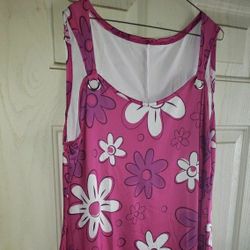 Dress  w/2 rings at Top   Polyester  Material  sz L