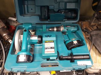 Makita 18v tool combo
