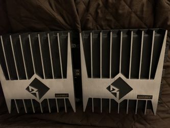 Rockford fosgate old school 2 amplifier 500x2 & 200x4