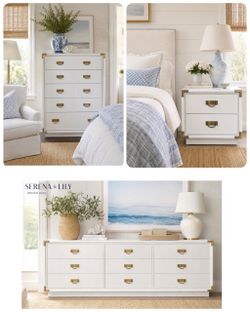 Serena and Lilly long dresser