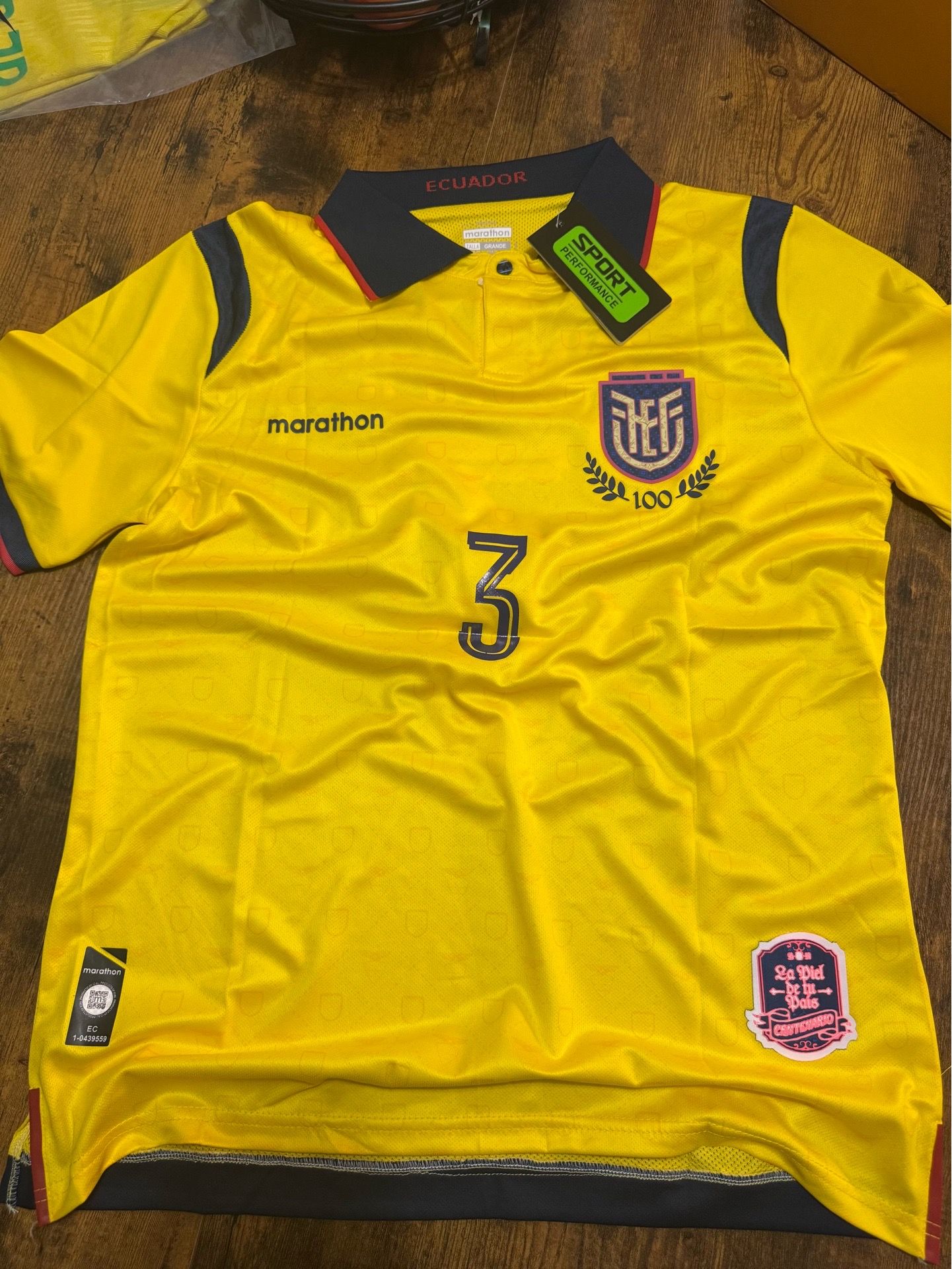 Soccer Jerseys Ecuador & Colombia β New π₯