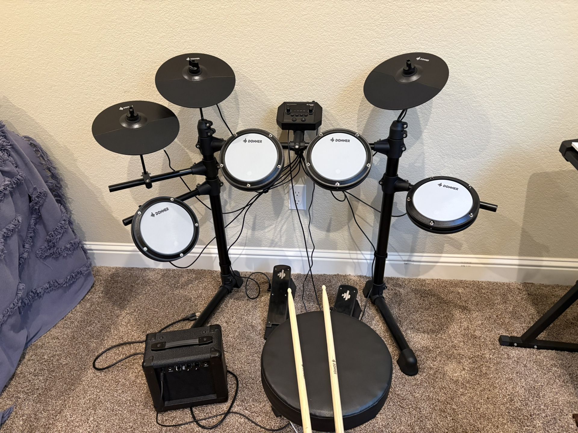 Drums And Speaker