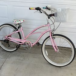 Shimmery Electra 7 Speed Beach Cruiser 7 Bike