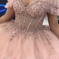 Pink Quinceañera Dress