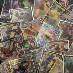 Pokémon 100 Card Lot Guaranteed 1 GX EX V Vmax Secret OR Full Art Trainer