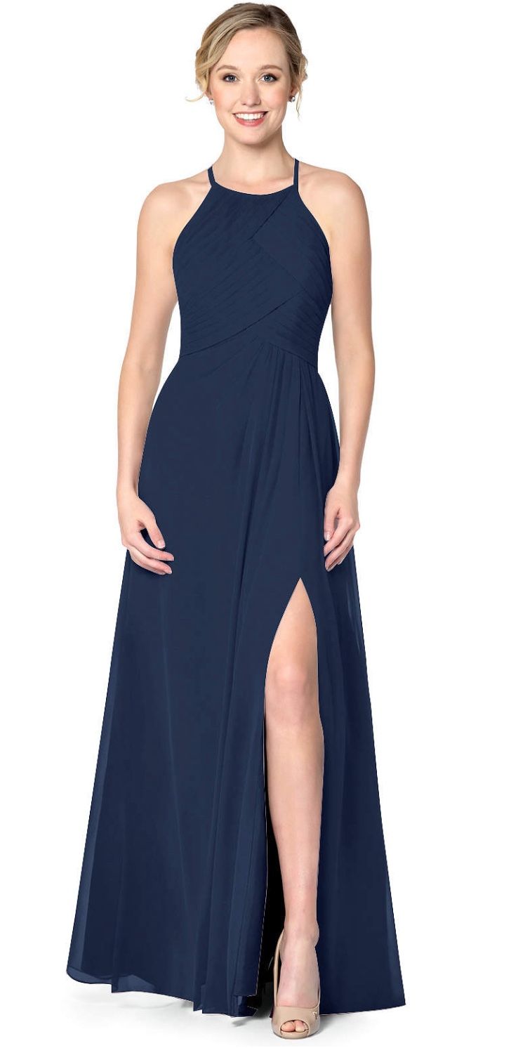 Azazie Navy Blue