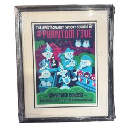 2022 Disney Parks Haunted Mansion Spooky Sounds Phantom 5 Frame Dave Perillo #76