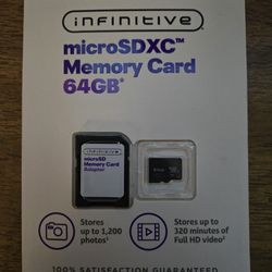 Infinitive 64GBMicro SDXC Memory Card