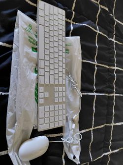 Apple iMac Keyboard And Mouse Authentic Peripherals 