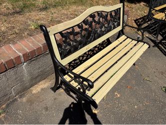 Outdoor bench