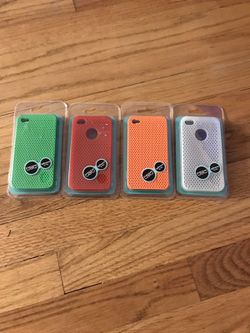 4x iPhone 4/4S Breathable Hard Protective Cases Case Protectors Covers