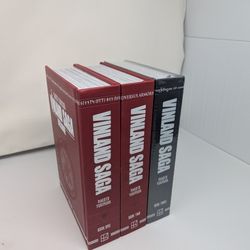 Vinland saga Deluxe HC Vol 1-3 Manga 