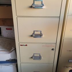 Fire King Filing Cabinet 