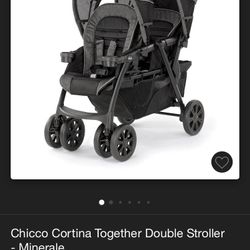 Chicco Cortino Together Double Stroller - Retails For $329.99