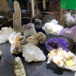 Lot Of Mineral Rocks