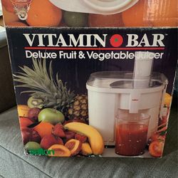 Salton Fruit & Vegetable Juicer 