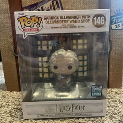Garrick Ollivander With Ollivanders Wand Shop Funko Pop