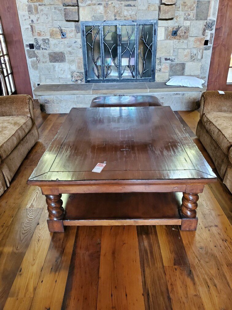 MAHOGANY COFFEE TABLE