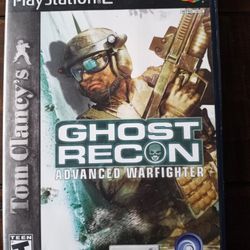 GHOST RECON ADVANCED WARFIGHTER FOR PS2 