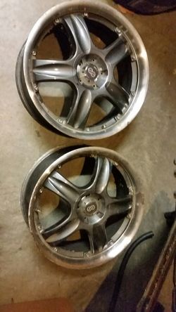 Random 17" wheels sets of 2.