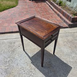 Small antique side table