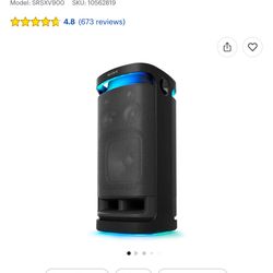 SONY XV900 PARTY SPEAKER 
