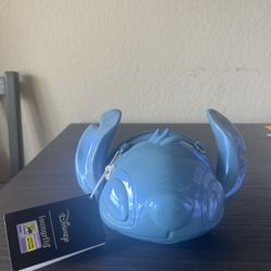 NEW IN HAND SDCC LE ONLY 2,000 PCS Stitch Molded Figural Crossbody Bag Loungefly