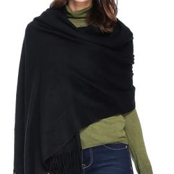 Super Cute Large Pashima (Black)