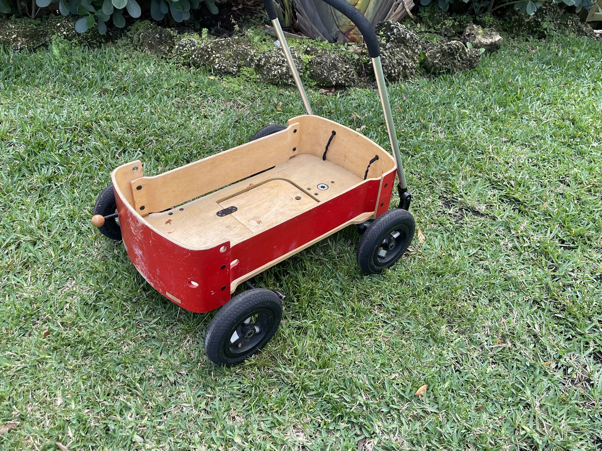 Wishbone Wooden Cart & Car