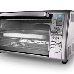 BLACK+DECKER 0(contact info removed) Countertop Convection Toaster Oven, Silver, CTO6335S #780
