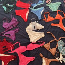 Lots Of Swimsuits and Bikinis Mostly Size Small