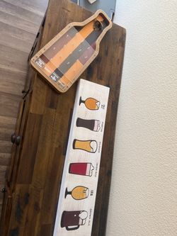Wood bar decor
